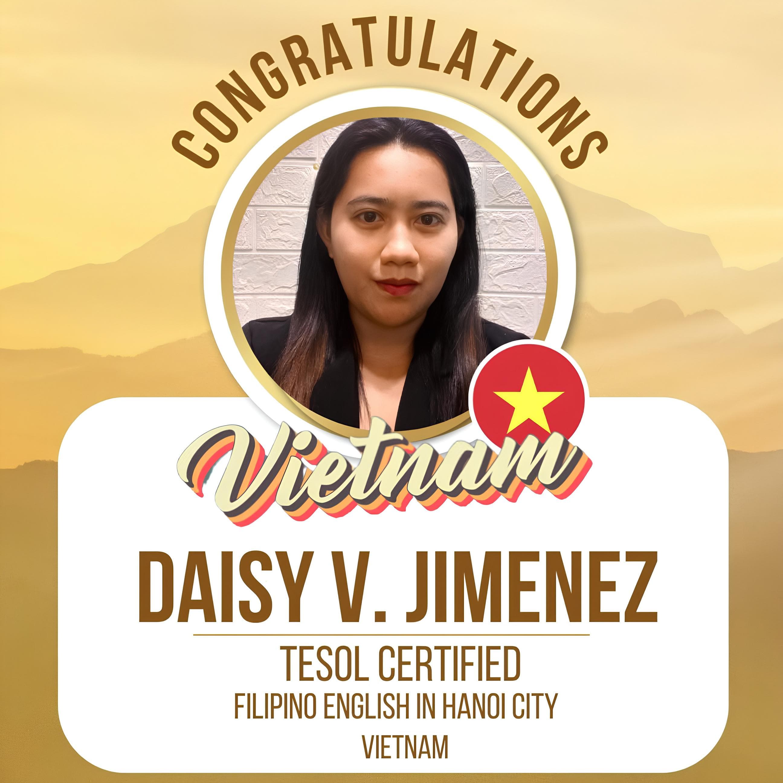 TESOL/TEFL successful alumni graduate 11