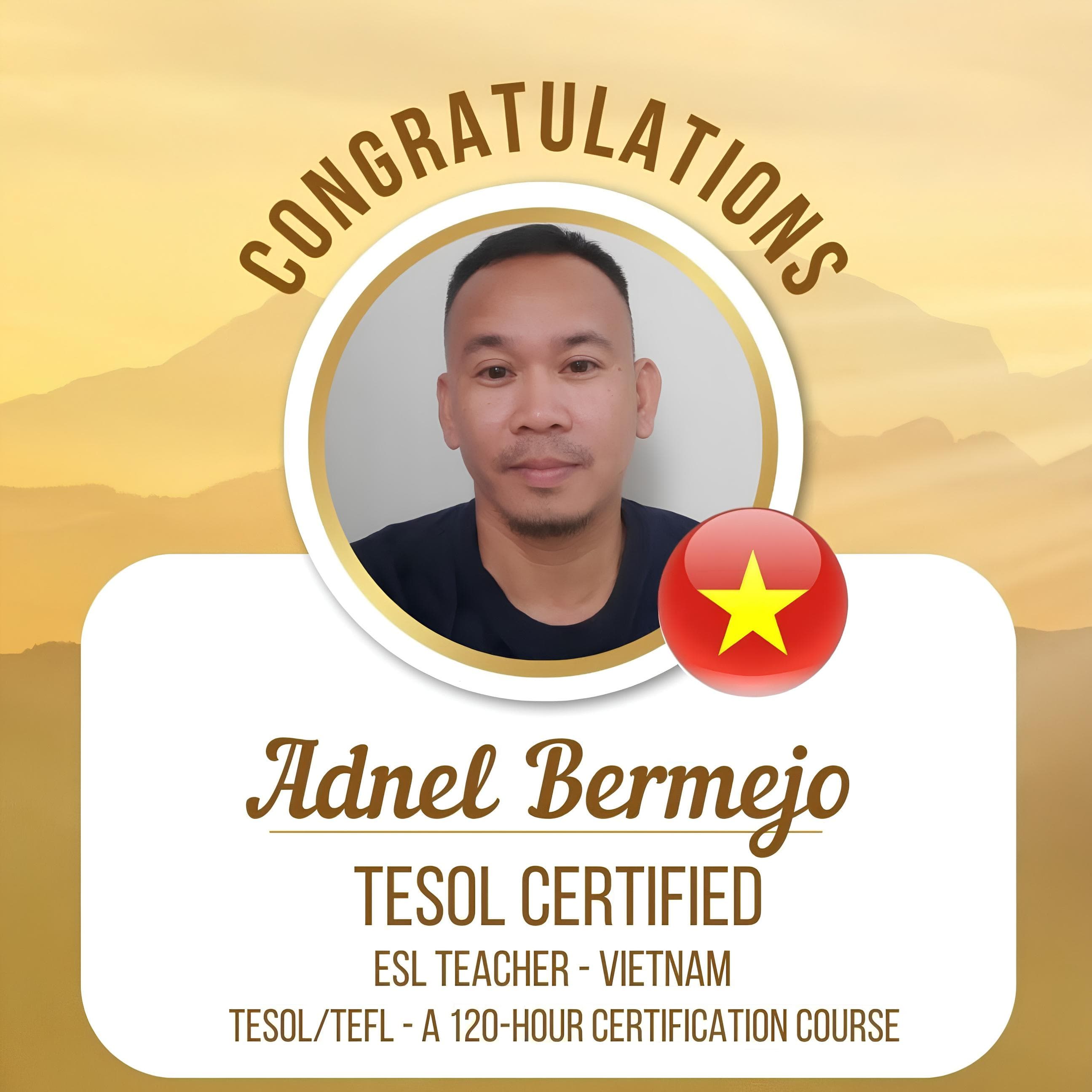 TESOL/TEFL successful alumni graduate 15
