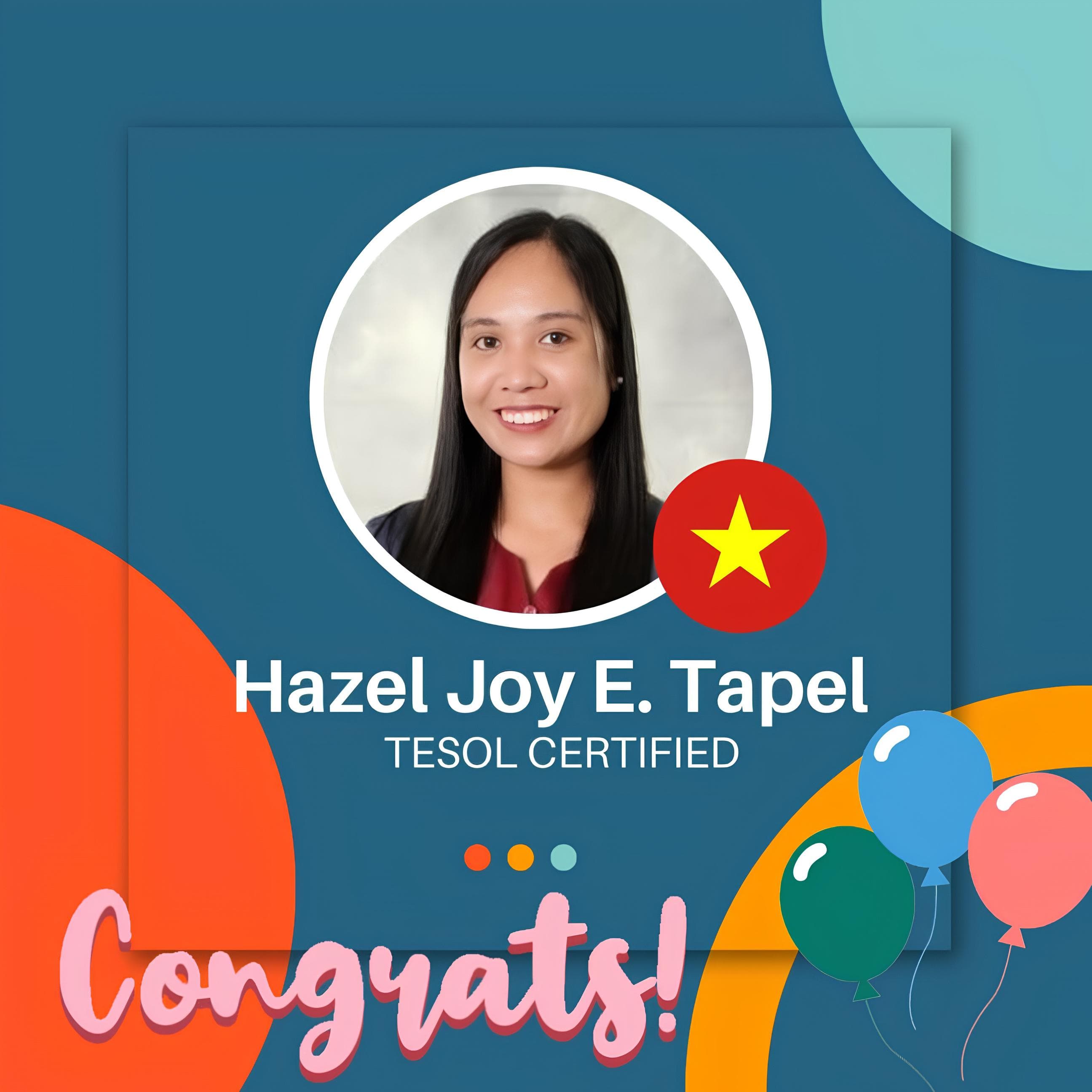 TESOL/TEFL successful alumni graduate 22