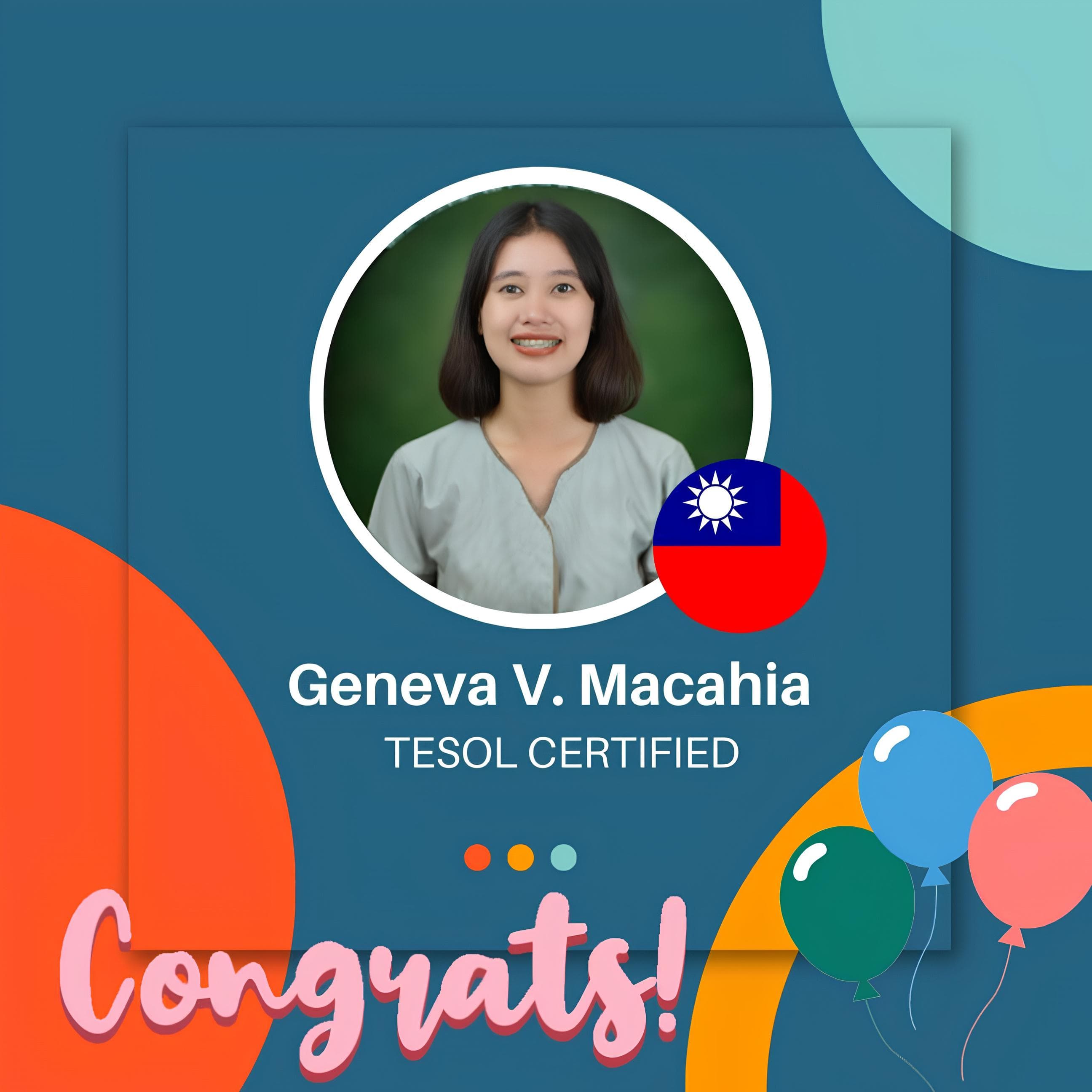 TESOL/TEFL successful alumni graduate 26