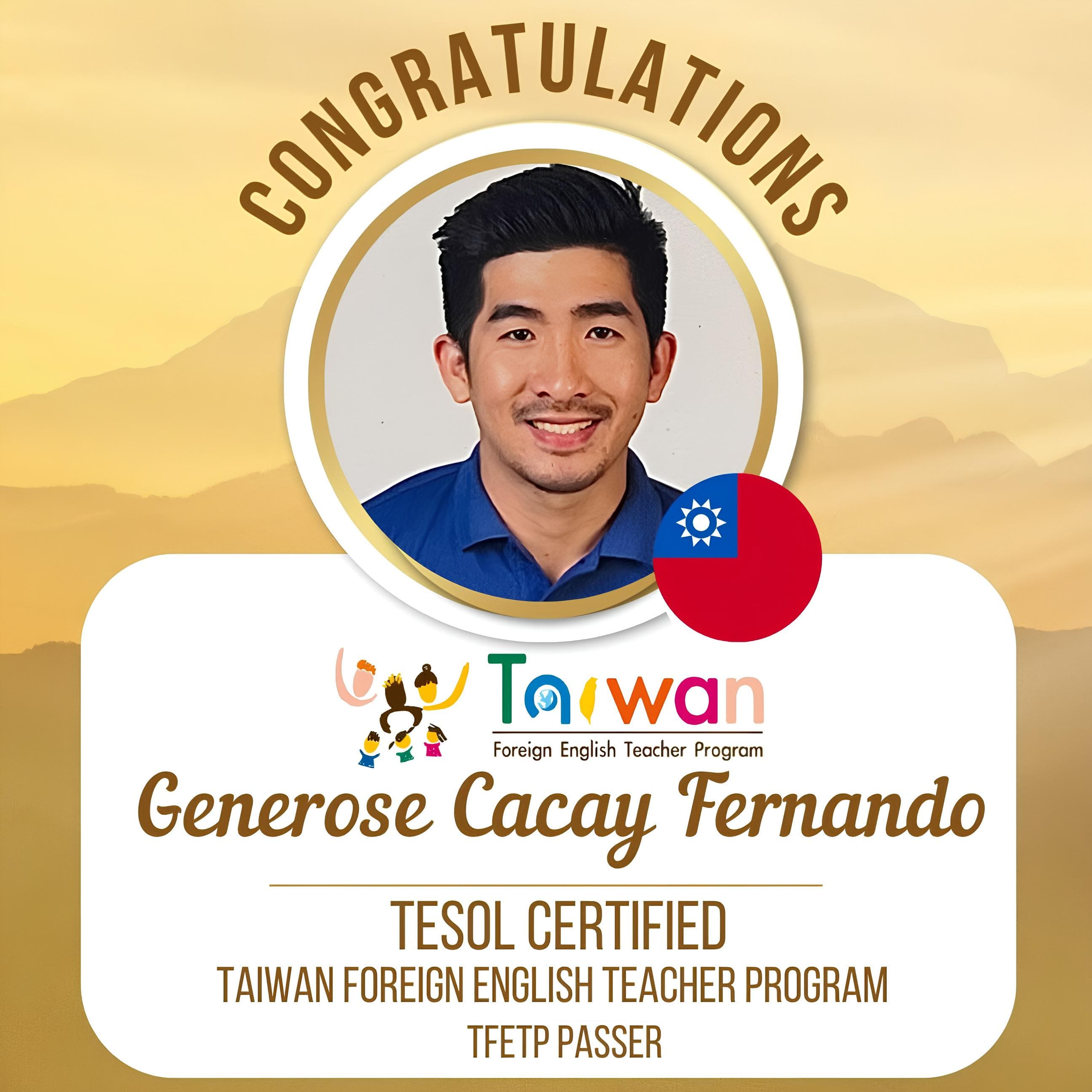 TESOL/TEFL successful alumni graduate 3