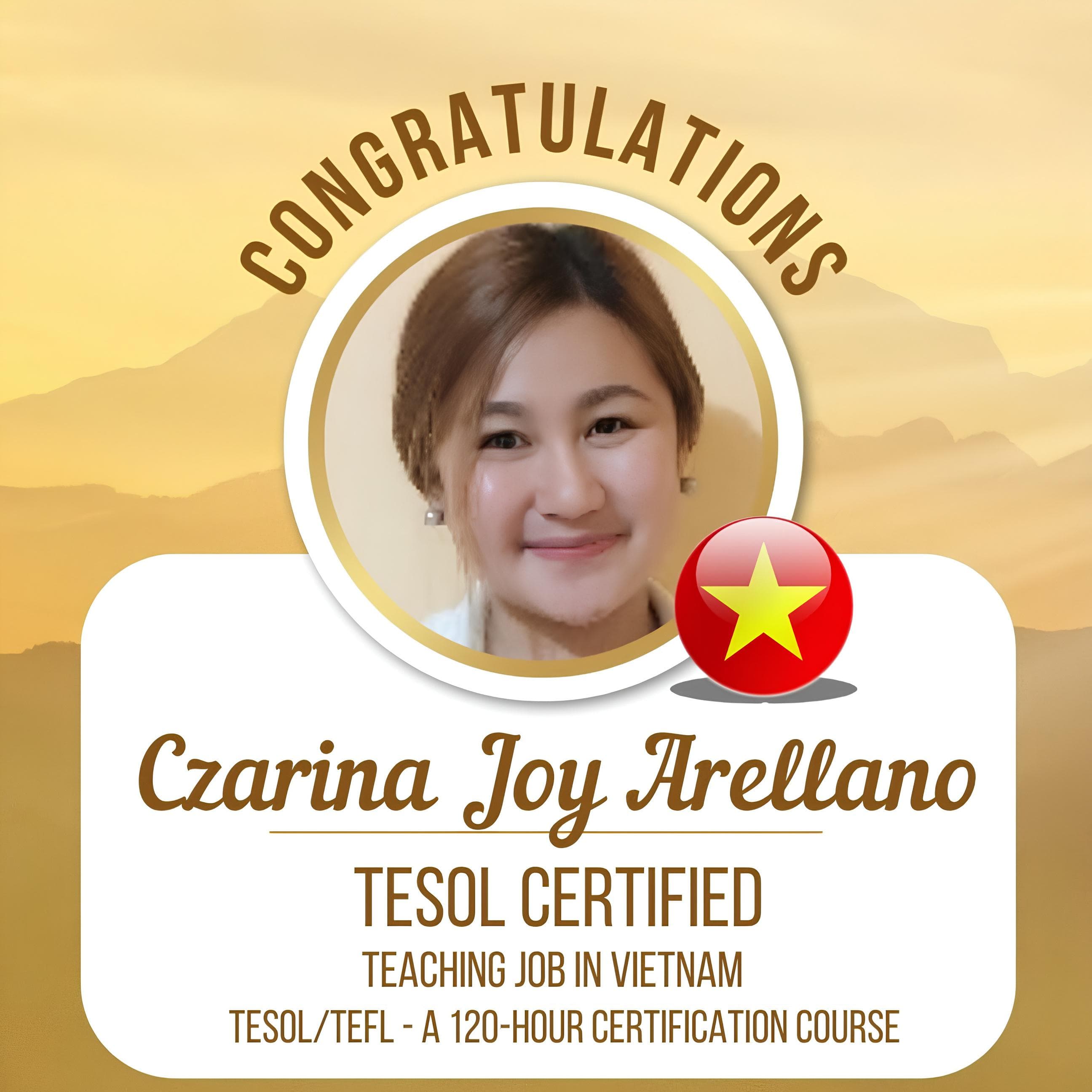 TESOL/TEFL successful alumni graduate 36